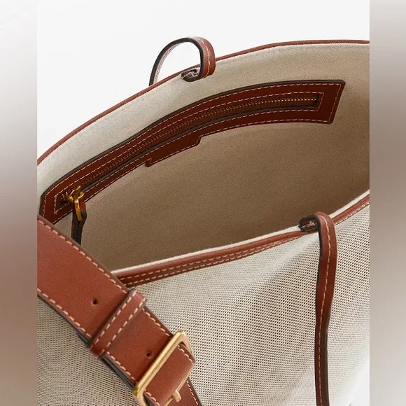 Mango Combined Bucket Handbag in Black – Used Twice – Excellent Condition - Picture 3 of 4